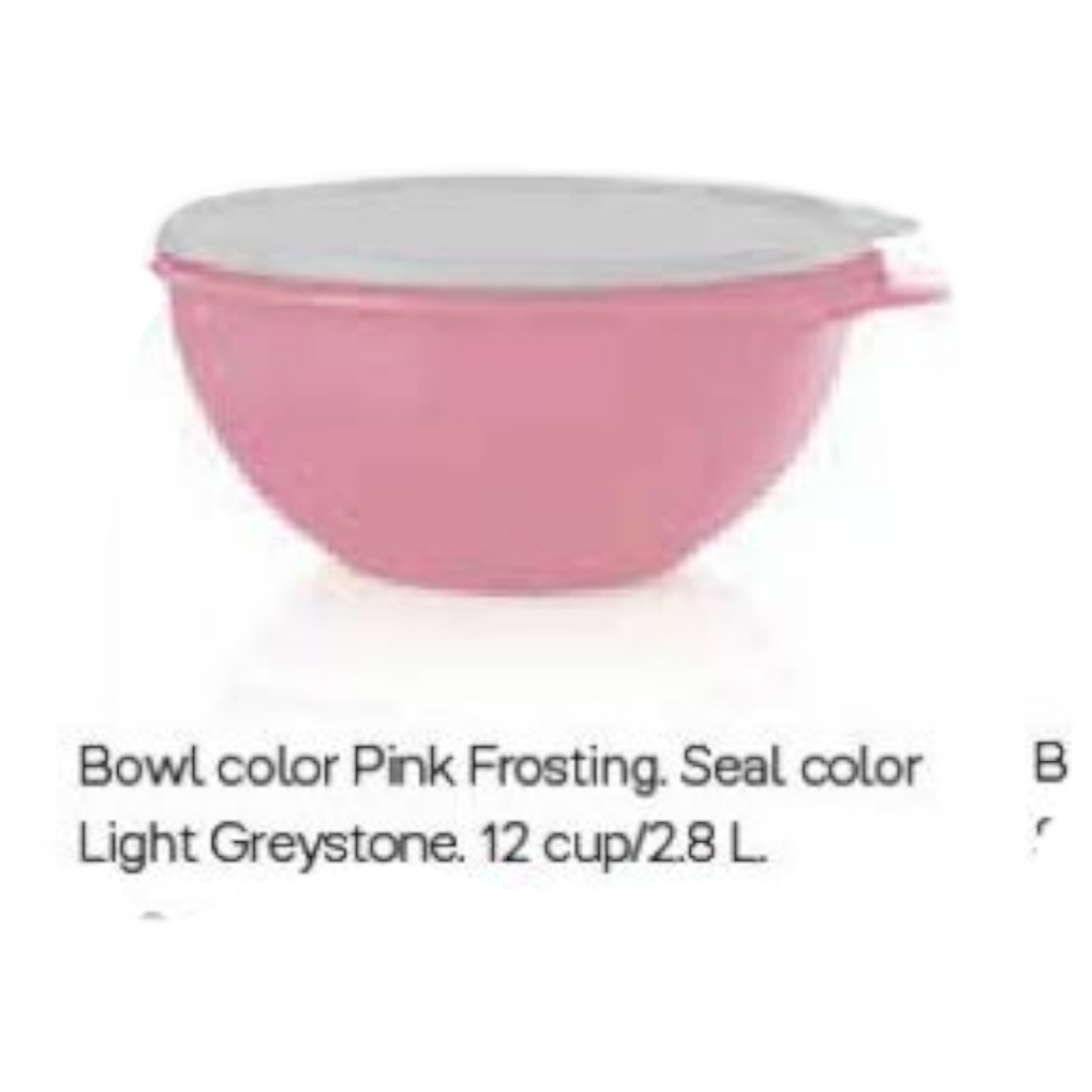 NEW Tupperware Thatsa Jr Bowl | Pink Frosting